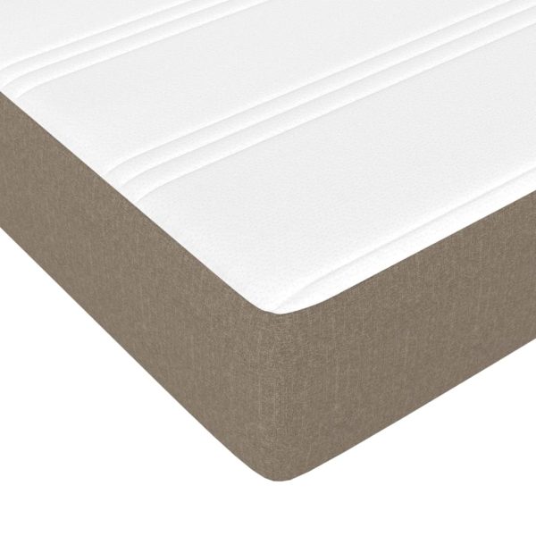 Materasso A Molle Insacchettate Grigio Tortora 100x200x20 cm - Image 5