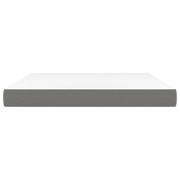 Materasso A Molle Insacchettate Grigio Scuro 180x200x20 cm - Image 3