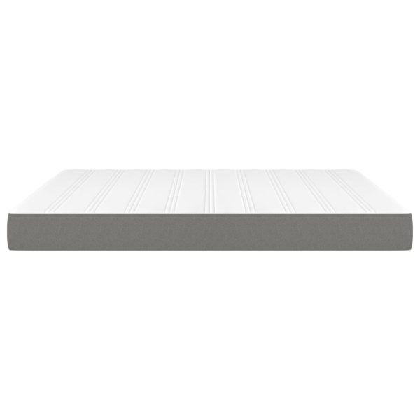 Materasso A Molle Insacchettate Grigio Scuro 180x200x20 cm - Image 4