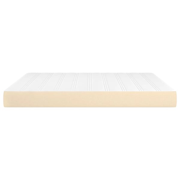 Materasso A Molle Insacchettate Crema 180x200x20 Cm In Tessuto - Image 4