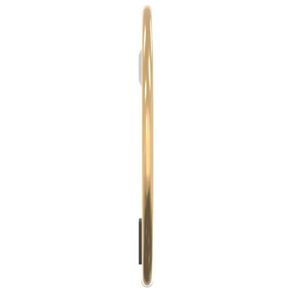 Specchio Da Parete Dorato Ø 20 Cm Rotondo - Image 4