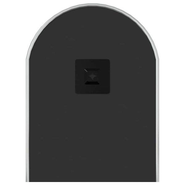 Specchio Da Parete Argento 60x25 Cm Ovale - Image 5
