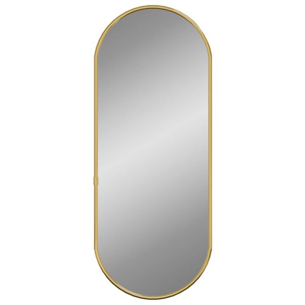 Specchio Da Parete Dorato 60x25 Cm Ovale - Image 3