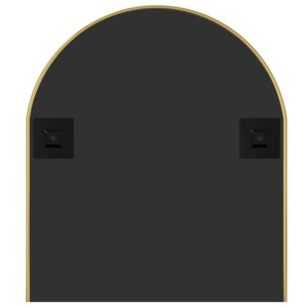 Specchio Da Parete Dorato 100x45 Cm Ovale - Image 5