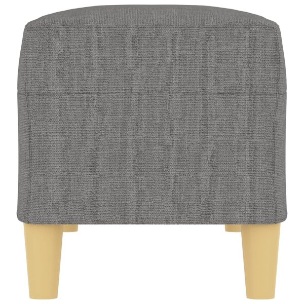 Panca Grigio Scuro 100x35x41 Cm In Tessuto - Image 4