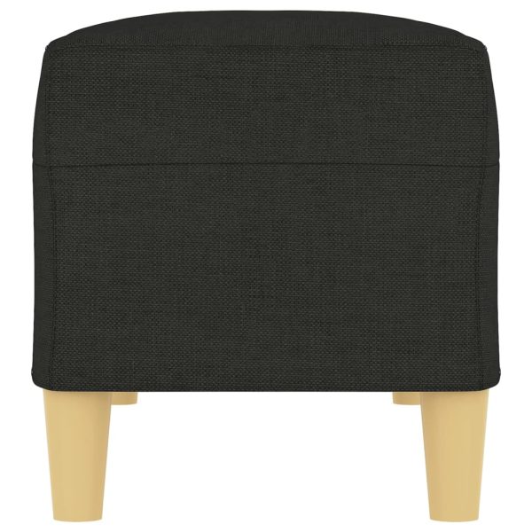 Panca Nera 100x35x41 Cm In Tessuto - Image 4