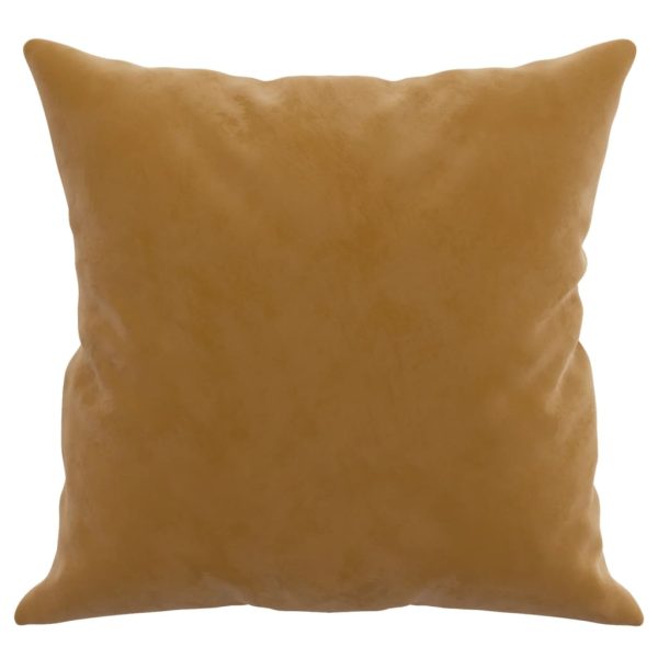 Cuscini Decorativi 2 Pz Marrone 40x40 Cm In Velluto - Image 4