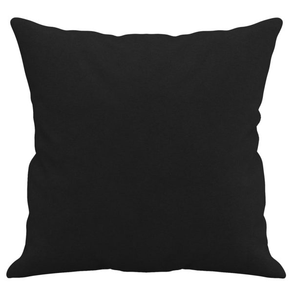 Cuscini Decorativi 2 Pz Nero 40x40 Cm In Tessuto Microfibra - Image 4