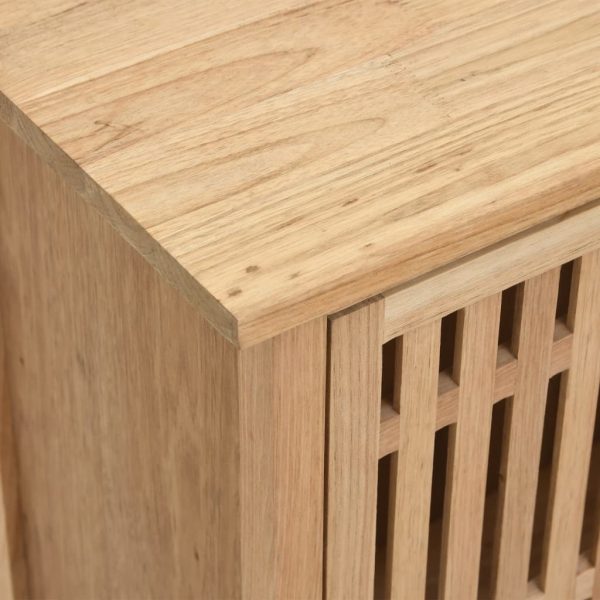 Mobile Lavabo Da Bagno 66x29x61,5cm Legno Massello Di Noce - Image 6