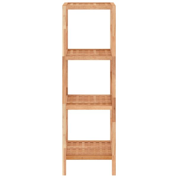 Scaffale Da Bagno 35,5x35,5x112,5 Cm In Legno Massello Di Noce - Image 3