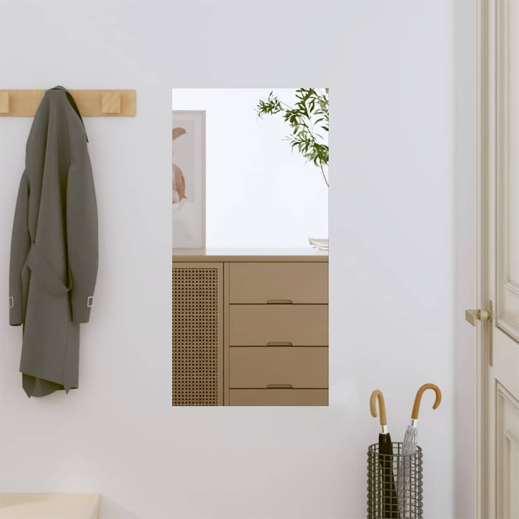 Specchio Da Parete 30x60 Cm Vetro Rettangolare