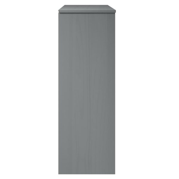 Piano Credenza Molde Grigio 90x35x100 Cm Legno Massello Di Pino - Image 6