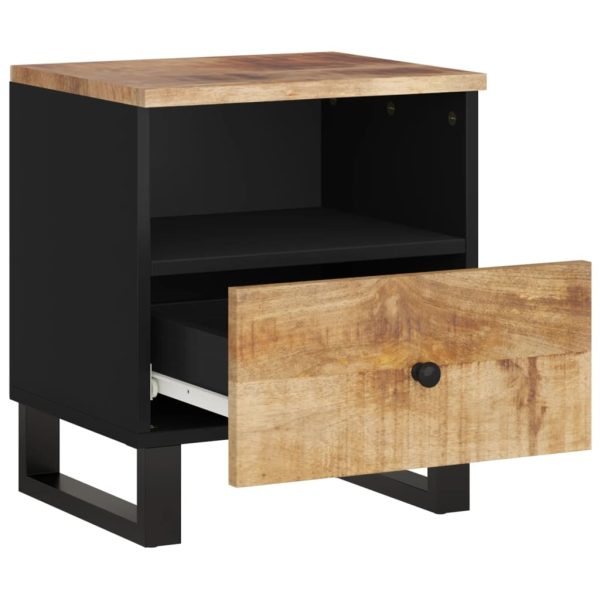 Comodini 2pz In Legno Massello Di Mango E Legno Multistrato - Image 5