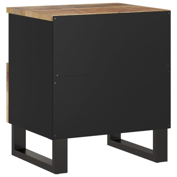 Comodini 2pz In Legno Massello Di Mango E Legno Multistrato - Image 6