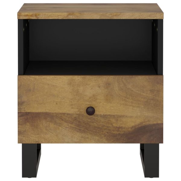 Comodini 2pz In Legno Massello Di Mango E Legno Multistrato - Image 4