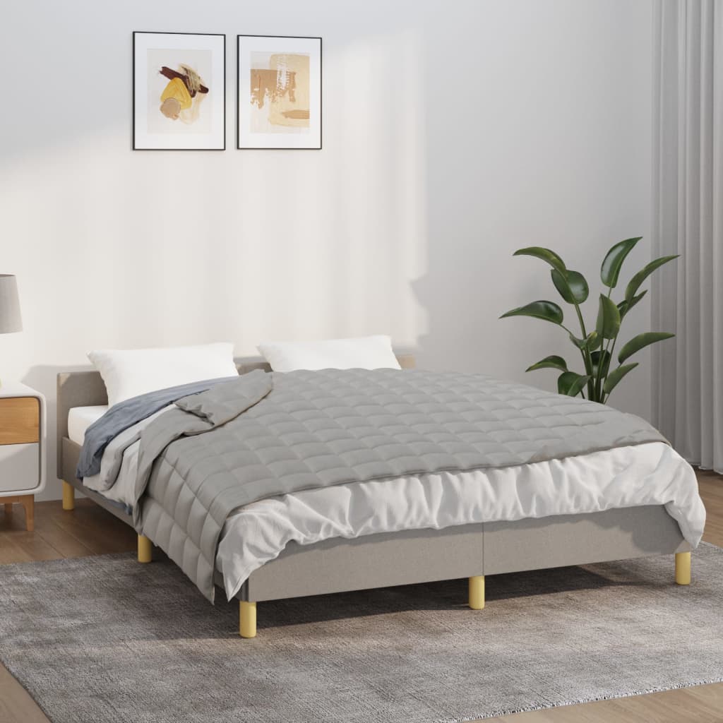 Coperta Ponderata Grigia 150x200 Cm 11 Kg Tessuto