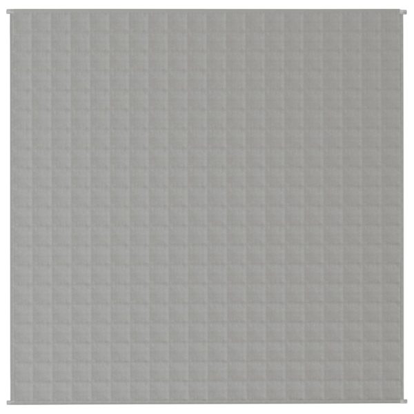 Coperta Ponderata Grigia 200x200 Cm 13 Kg Tessuto - Image 3