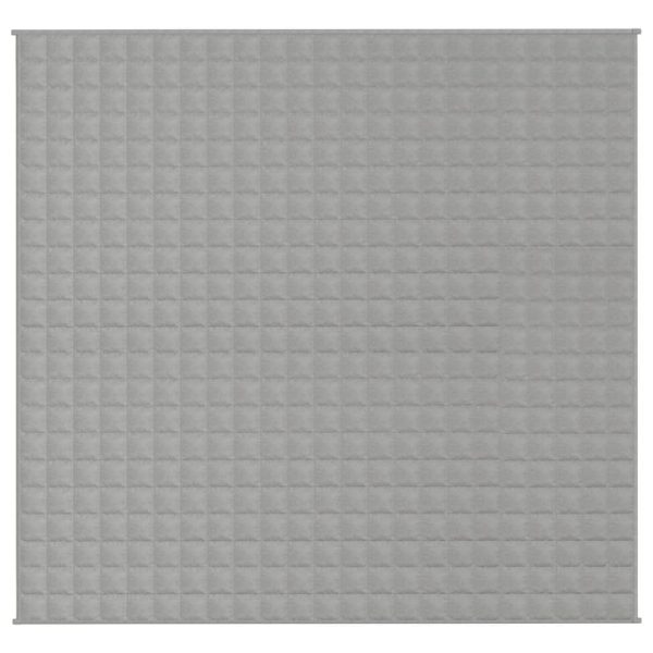 Coperta Ponderata Grigia 220x235 Cm 11 Kg Tessuto - Image 3