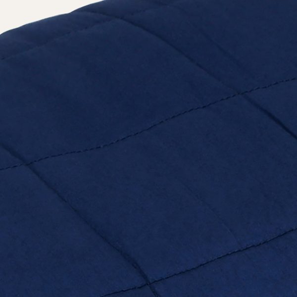 Coperta Ponderata Blu 220x235 Cm 11 Kg Tessuto - Image 4