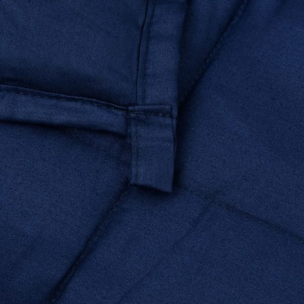 Coperta Ponderata Blu 235x290 Cm 11 Kg Tessuto - Image 5