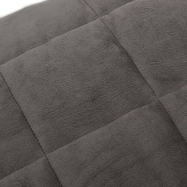 Coperta Ponderata Grigia 155x220 Cm 7 Kg Tessuto - Image 5
