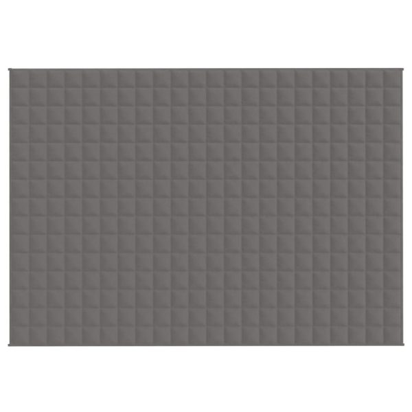 Coperta Ponderata Grigia 155x220 Cm 11 Kg Tessuto - Image 3