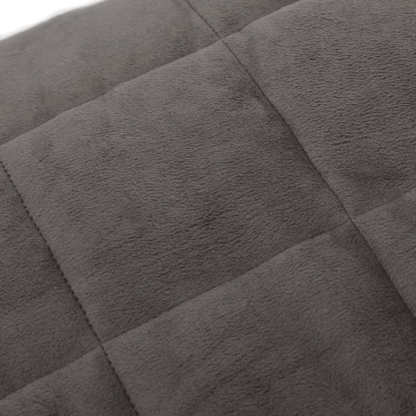 Coperta Ponderata Grigia 155x220 Cm 11 Kg Tessuto - Image 4