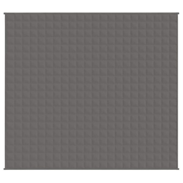 Coperta Ponderata Grigia 200x225 Cm 9 Kg Tessuto - Image 3