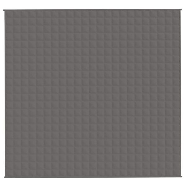 Coperta Ponderata Grigia 220x235 Cm 11 Kg Tessuto - Image 3