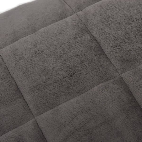 Coperta Ponderata Grigia 220x235 Cm 11 Kg Tessuto - Image 4