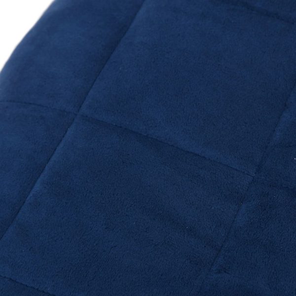 Coperta Ponderata Blu 138x200 Cm 10 Kg Tessuto - Image 4