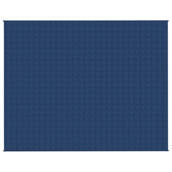 Coperta Ponderata Blu 235x290 Cm 11 Kg Tessuto - Image 3