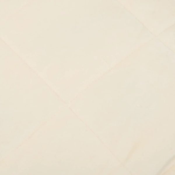 Coperta Ponderata Crema Chiaro 155x220 Cm 7 Kg Tessuto - Image 4