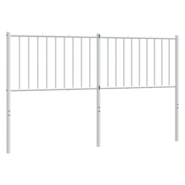 Testiera In Metallo Bianco 160 cm - Image 5