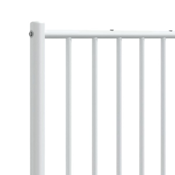 Testiera In Metallo Bianco 160 cm - Image 6