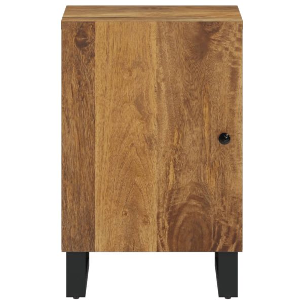 Mobile Da Bagno 38x33x58 Cm In Legno Massello Di Mango - Image 4