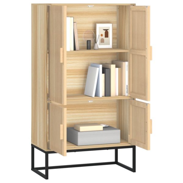 Credenza 70x35x125 Cm In Legno Multistrato - Image 3