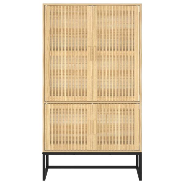Credenza 70x35x125 Cm In Legno Multistrato - Image 5