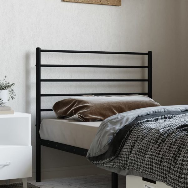 Testiera In Metallo Nero 90 cm - Image 3