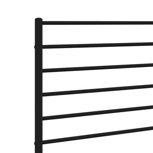 Testiera In Metallo Nero 90 cm - Image 6