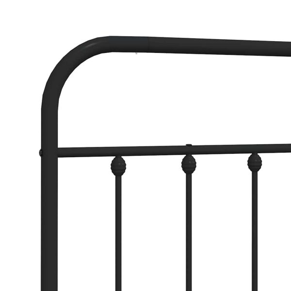 Testiera In Metallo Nero 193 cm - Image 6
