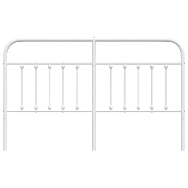 Testiera In Metallo Bianco 160 cm - Image 4