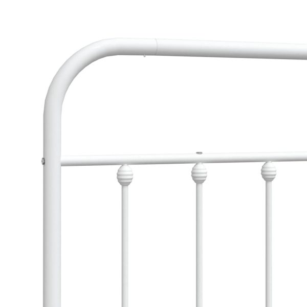 Testiera In Metallo Bianco 160 cm - Image 6