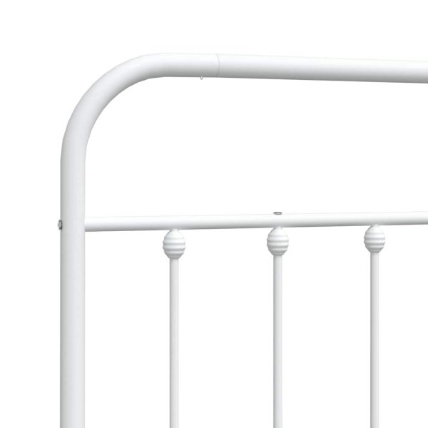 Testiera In Metallo Bianco 193 cm - Image 6