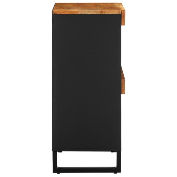 Credenza 60x33x75 Cm In Legno Massello Di Acacia - Image 4