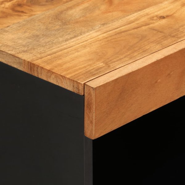 Credenza 60x33x75 Cm In Legno Massello Di Acacia - Image 6