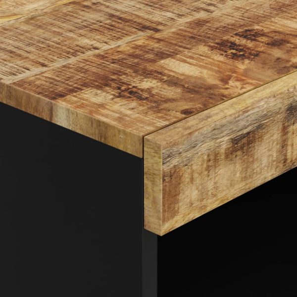 Credenza 60x33x107 Cm In Legno Massello Di Mango - Image 5