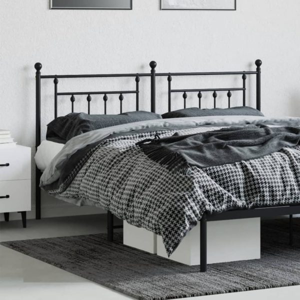 Testiera In Metallo Nero 160 cm - Image 3