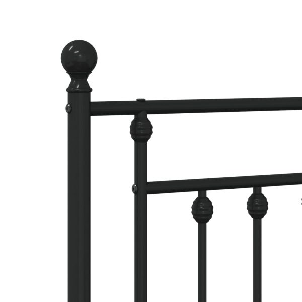 Testiera In Metallo Nero 160 cm - Image 6
