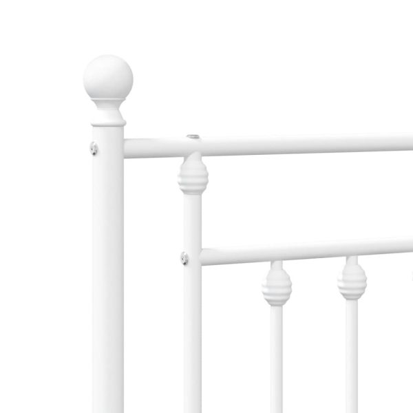 Testiera In Metallo Bianco 200 cm - Image 6